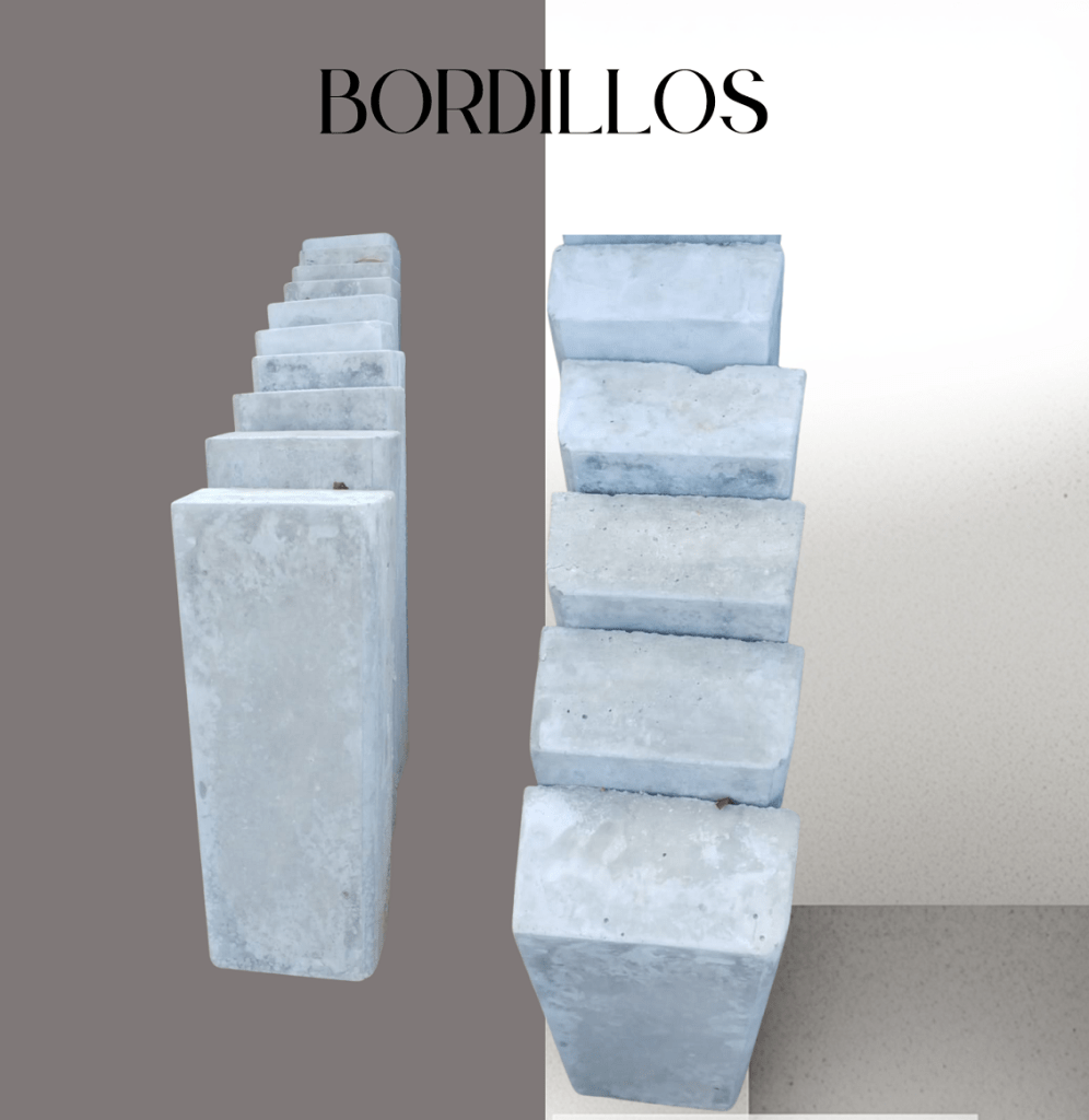 Bordillo para encaminamientos y urbanizaciones 